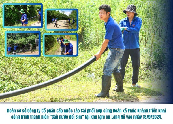 Lào Cai: Đưa nước sạch đến vùng thiên tai